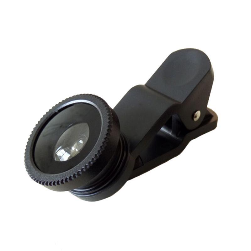 180 Degree Fisheye Wide Angle Macro Camera Magnifying Glass (1 Set), Universal Mobile Phone Lens Clip, Mobile Phone Accessories