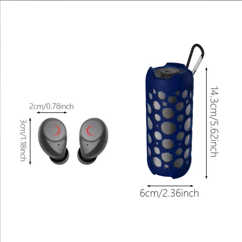 Portable car Bluetooth speaker with built-in Bluetooth headset   Audio Smartphone