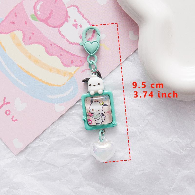 SANRIO Cute Cartoon Pattern Phone Chain, 1 Count Random Pattern Phone Lanyard, Phone Strap for Women & Girls, Mobile Phone Decoration Accessories