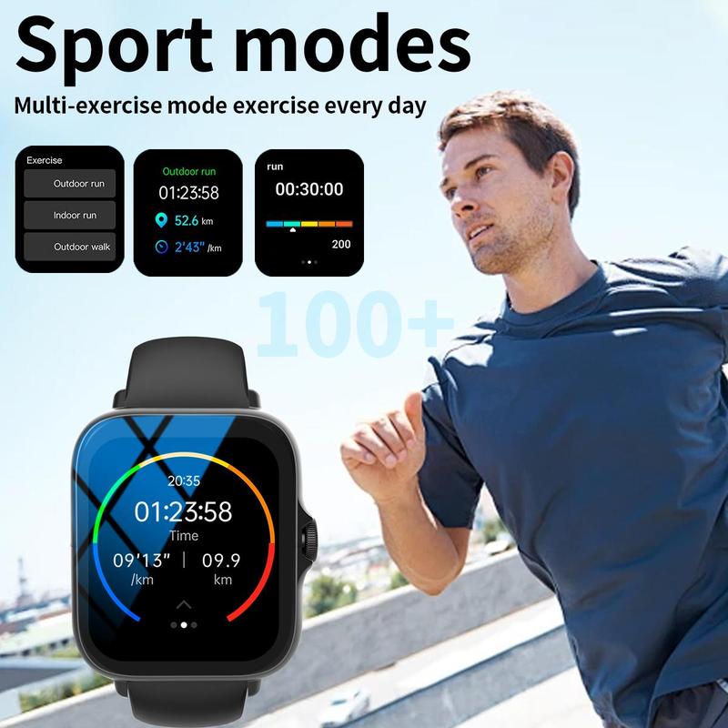 Multifunctional Smart Watch, Fashion Digital Watch with Multi-Sport Mode, Sports Watch for Women & Men, Fitness Watch