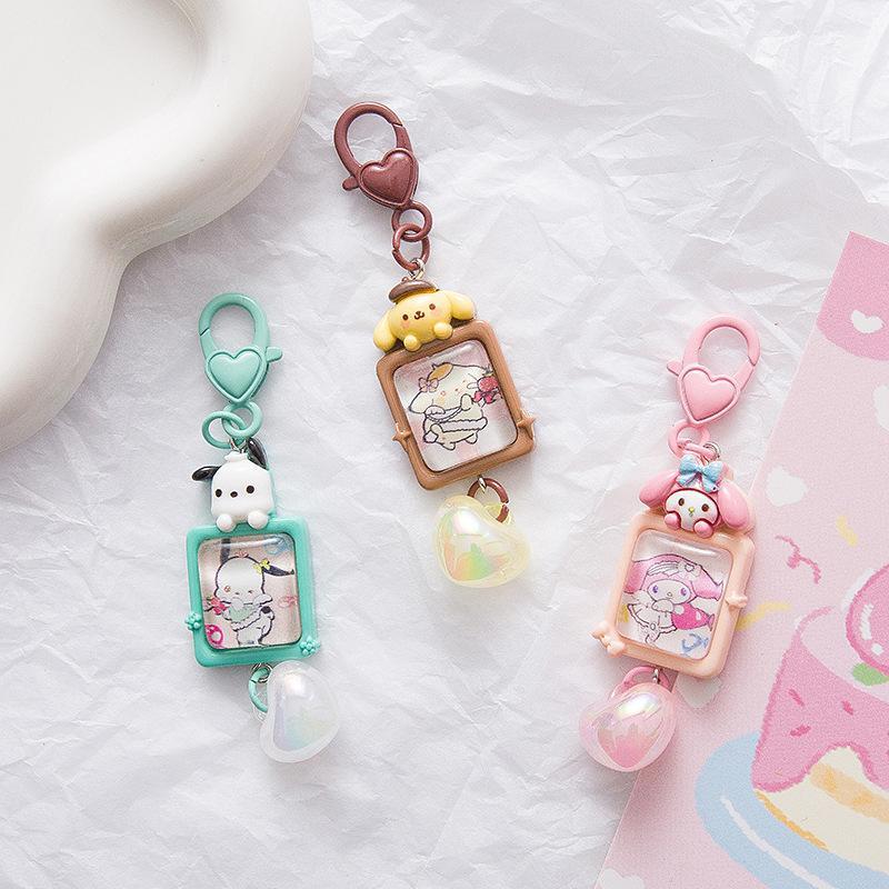 SANRIO Cute Cartoon Pattern Phone Chain, 1 Count Random Pattern Phone Lanyard, Phone Strap for Women & Girls, Mobile Phone Decoration Accessories