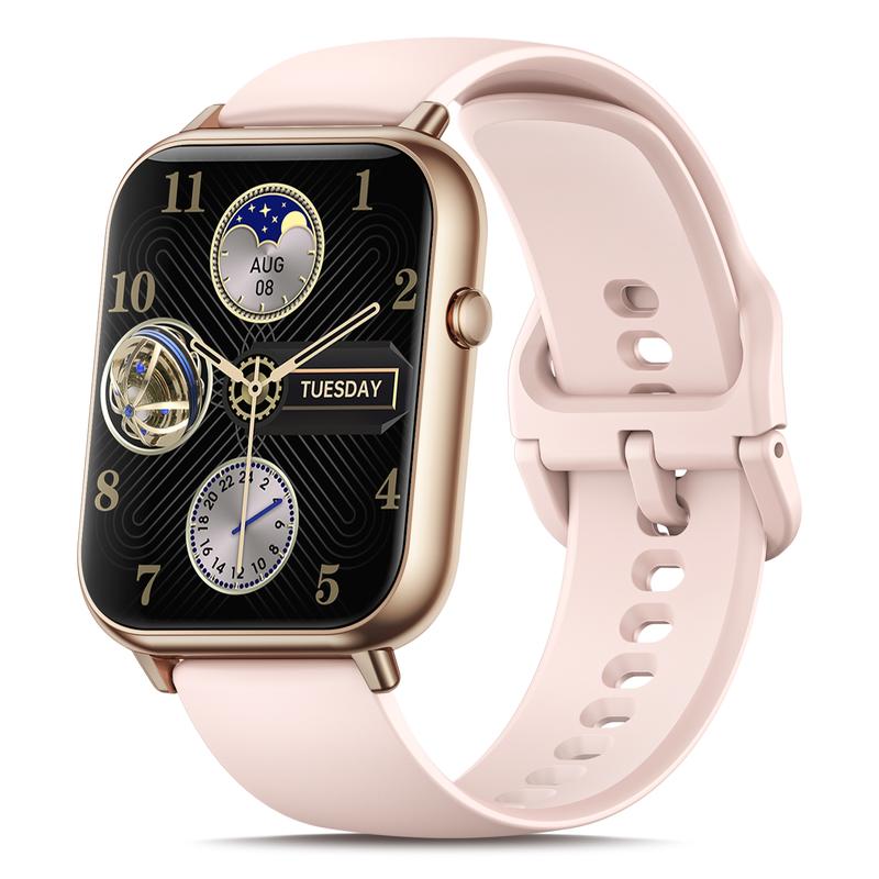 Elegant Smartwatch for Women - Bluetooth Calls, 2.02” HD Display, 30M Waterproof, Fitness Tracker with Heart Rate, Sleep, SpO2 & Step Monitoring