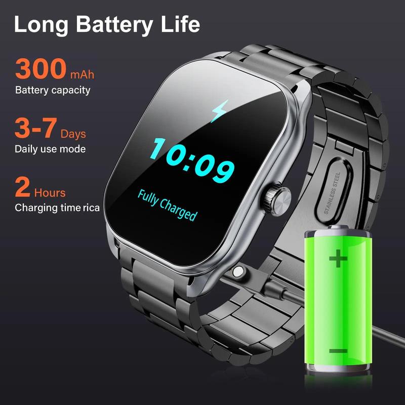 Multifunctional Smart Watch, Fashion Digital Watch with Wireless Call Dial, Multi-sport Mode Sports Watch for Women & Men