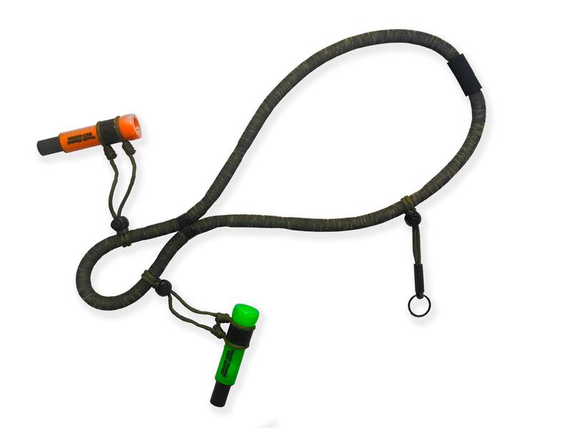 DOUBLE CAMO Floating Duck Call Lanyard