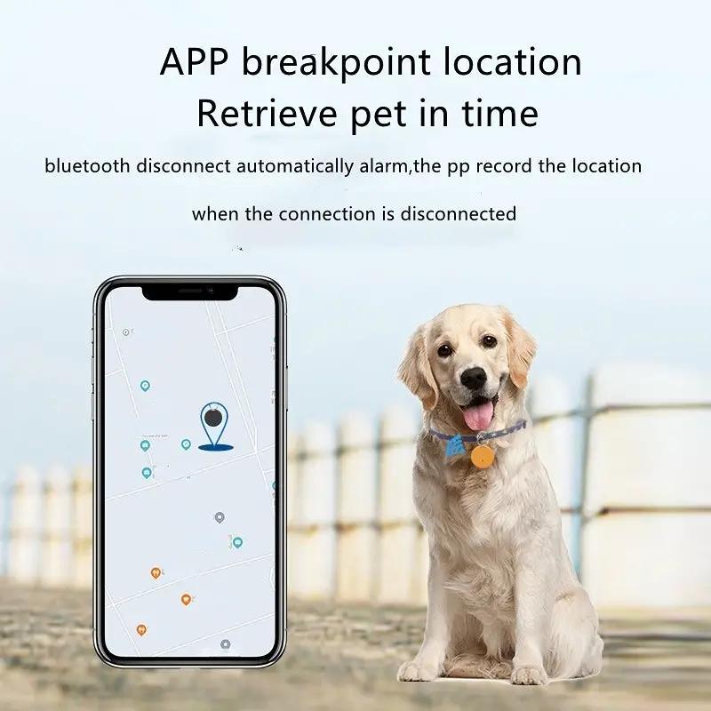 Smart GPS Tracker with Keychain, Pet Tracking Locator, GPS Tracker for Pet Wallet Keys