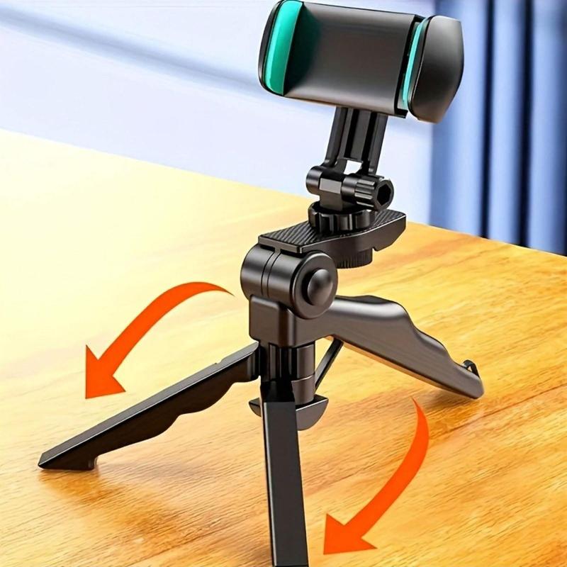 360° Rotatable Phone Tripod, Retractable Selfie Stick, Universal Phone Tripod for Seamless Photography & Video Recording