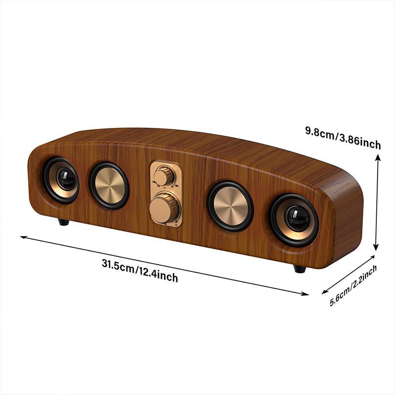 Rechargeable Wireless Speaker, Portable Wireless Desk Speaker, Elegant Fashion Speaker, Loud Stereo Subwoofer for Home