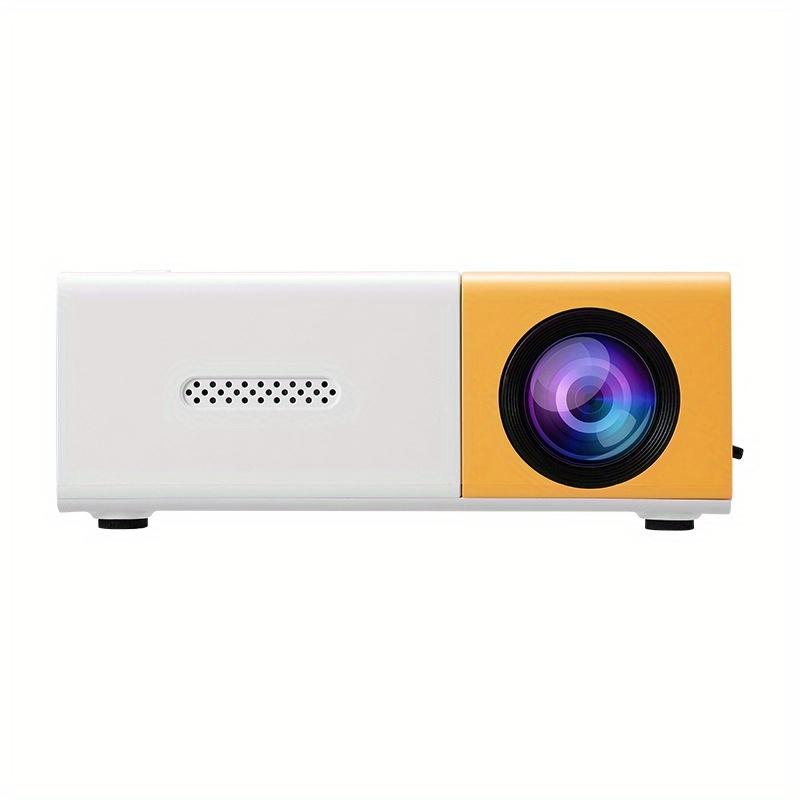 Upgraded Mini Projector, 1080P Full HD Portable Projector, Movie Projector Compatible with TV Stick Smartphone  HDMI  USB, indoor & outdoor use