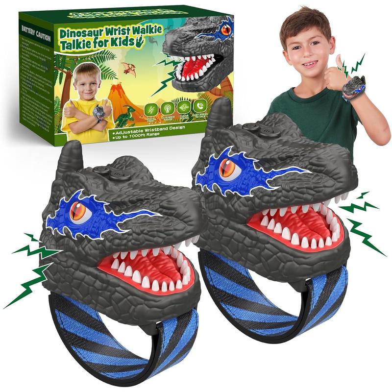 Dinosaur Walkie Talkies for Kids Ages 3-8: Christmas Birthday Gifts Walkie Talkies Toys for 3 4 5 6 7 8 Year Old Boys Girls Outdoor Camping Toy Games for Boy Girl Kid  Age 3-5 5-7 6-8