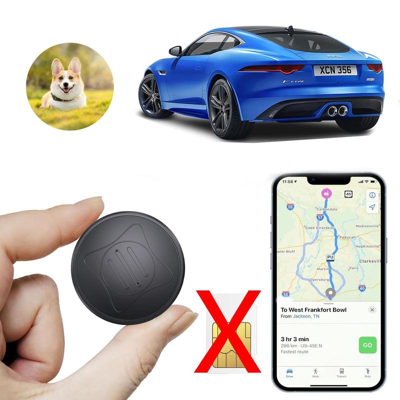 200mAh Car GPS Tracker, Multifunctional Mini Positioner, Anti-lost Car Tracker, Portable Mini GPS Tracker for Vehicle Security