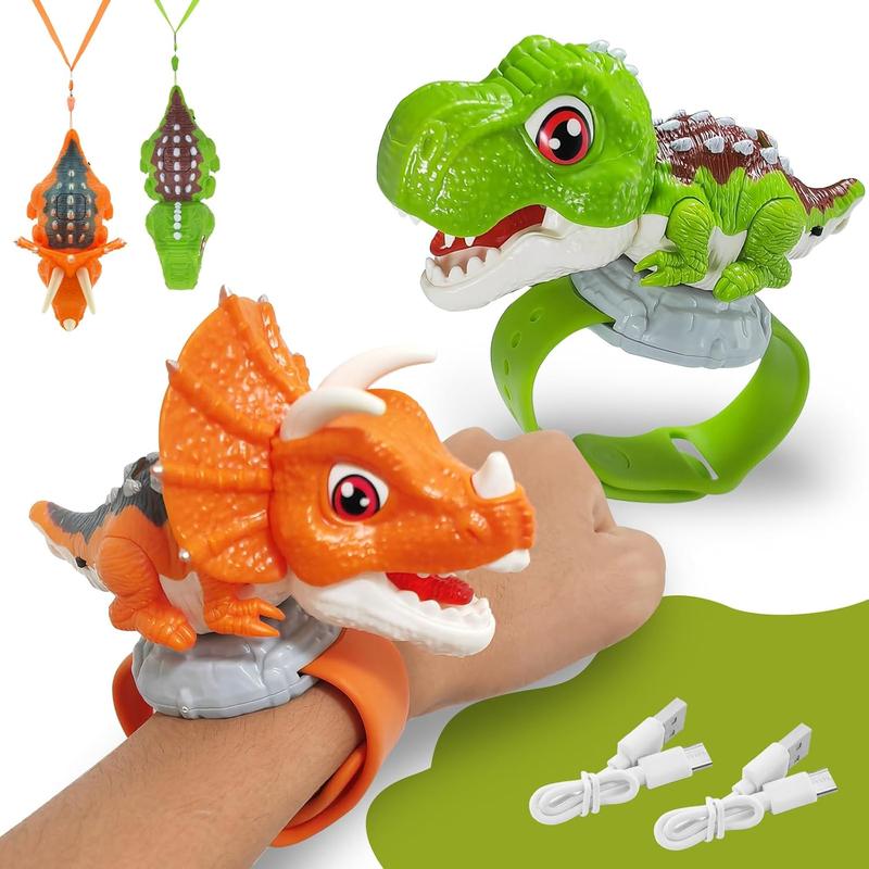 Rechargeable Dinosaur Toy Walkie Talkies for Kids for Outdoor Camping Games & Birthday Xmas Toys Gifts for 3+ Years Old Boys Girls Kids (2)