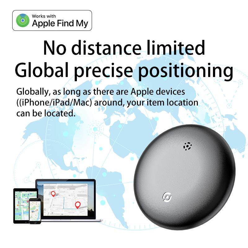 Gps para auto,GPS Tracker for Car,Motorcycle or Bicycle,Mini GPS Trackers Device with Weatherproof Magnetic Case-Works with Apple Find My (iOS only)