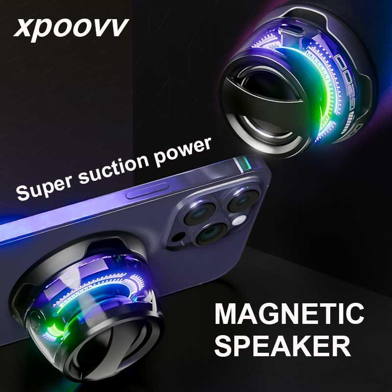 G200 Portable Wireless Speaker, 1 Count Rechargeable Magnetic Mini Speaker, Wireless Bluetooth-compatible Speaker for Home, Office, Outdoor