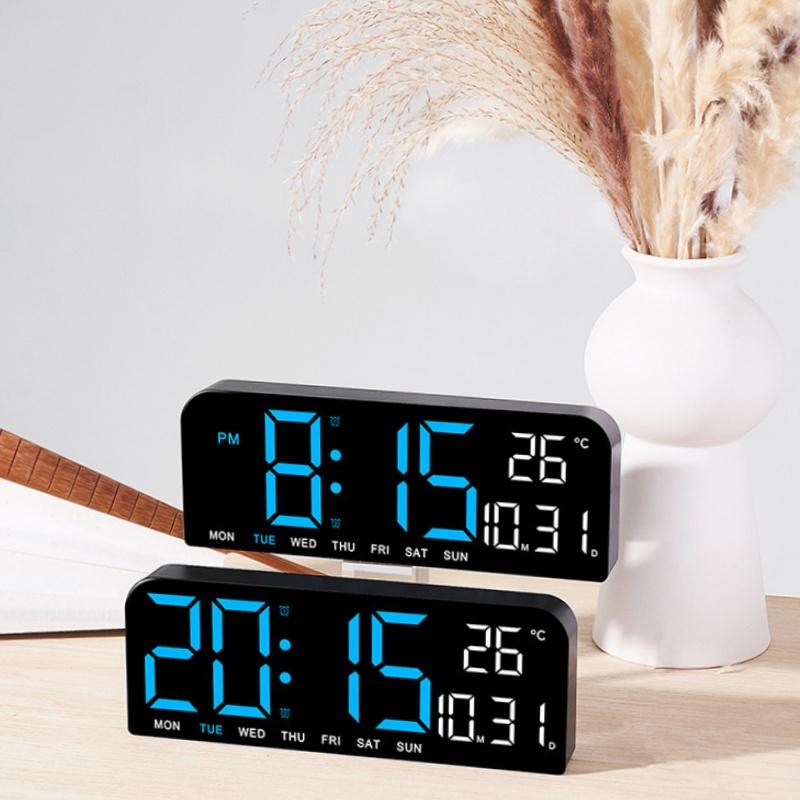 Modern LED Digital Wall Clock Decorative, 10