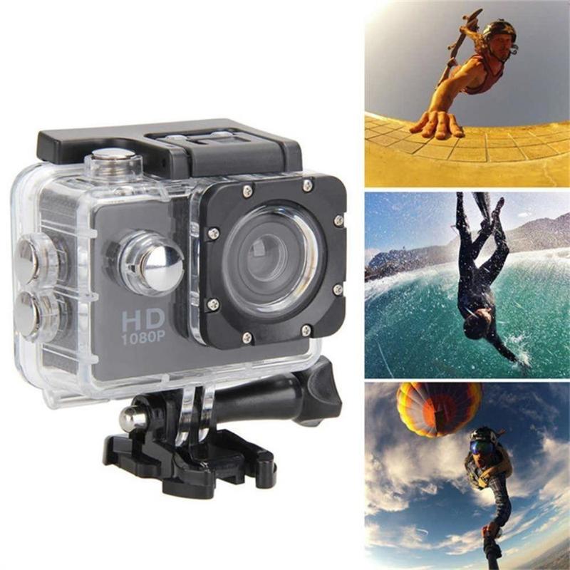 4K HD Action Camera, Waterproof Action Camera, Outdoor Sports Camera, Skiing Camera, Cycling Camera, Diving Camera