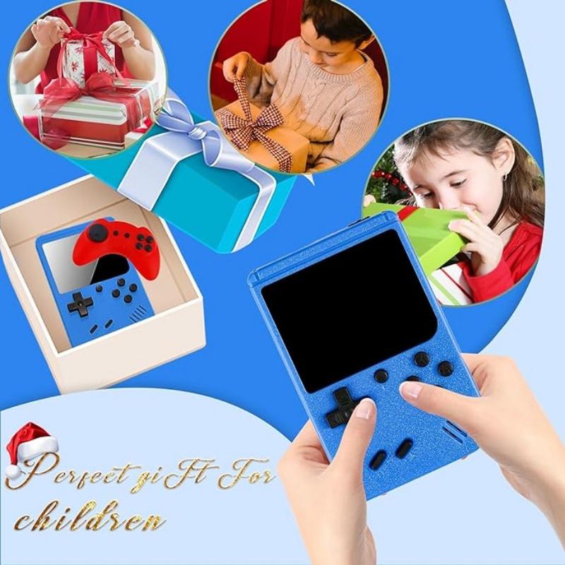 Retro Handheld Game Console,Handheld Game Console, 500 Classical FC Games,Portable Gaming Kids Electronics with Color case Mini Video Games Gameboy Support Connecting TV Gift for Kids Adult Birthday New Year Christmas Valentine's Day gift