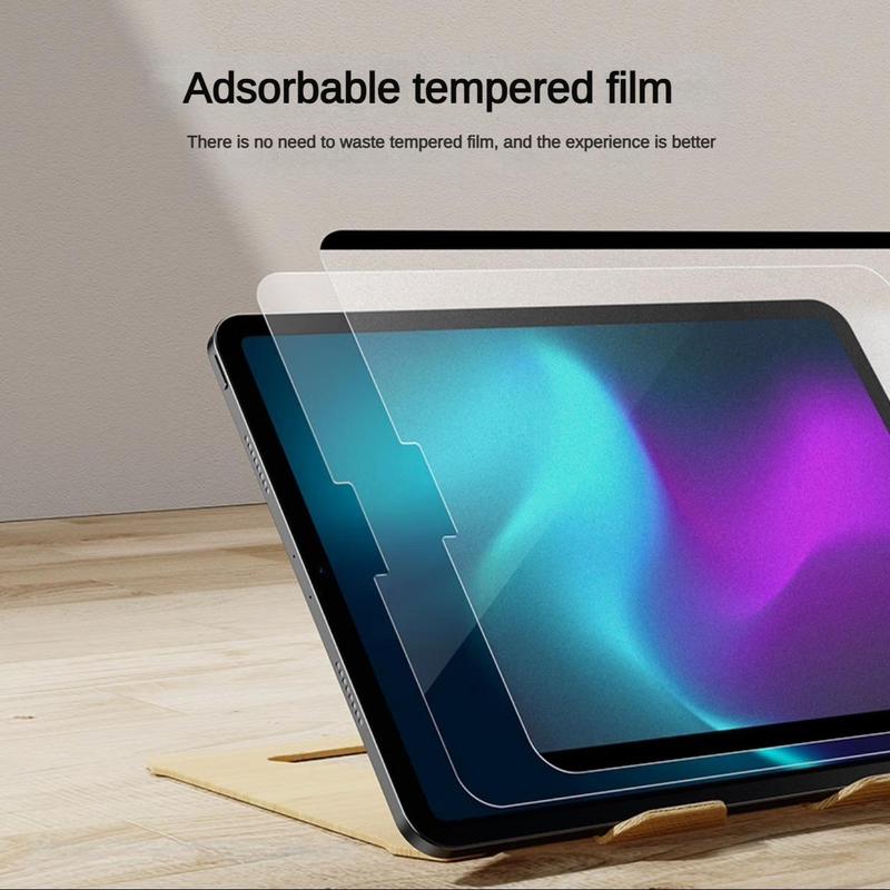 Magnetic Tablet Screen Protector, Paper-Feel Matte Finish Tablet Screen Protector, Compatible with iPad 10th Gen, Air 6 5 4 3, Pro 12.9 11 10.5, 9 8 7