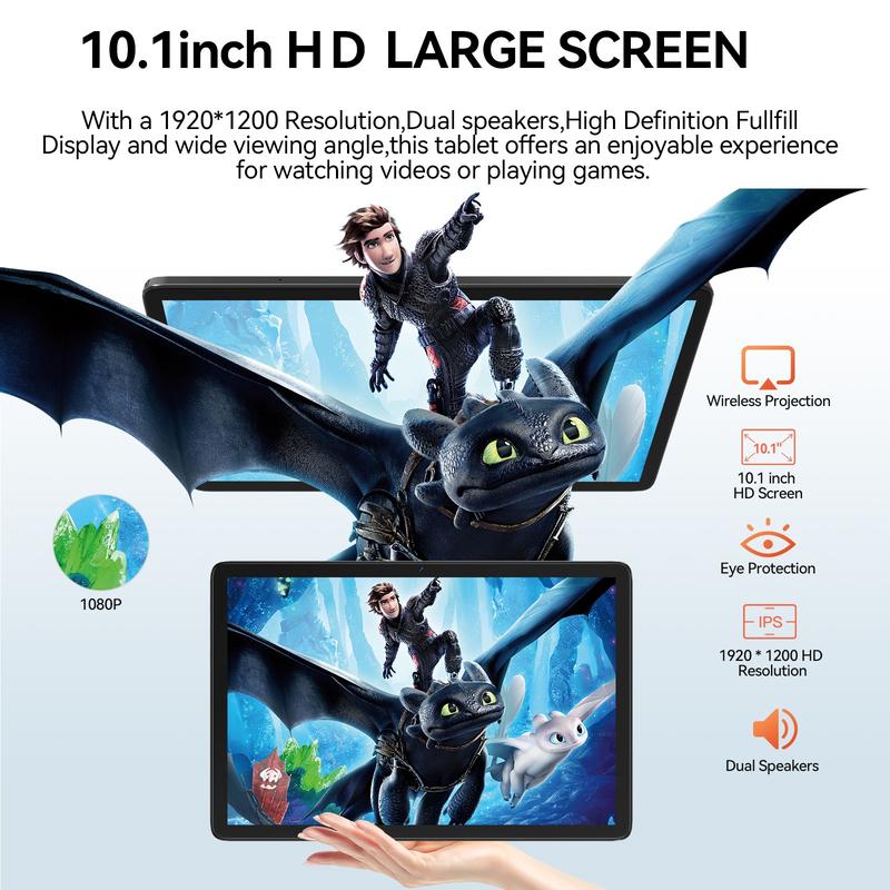 Android 14 Tablet, 128GB+14(8+6 Expand)GB, 10inch 4G Phone Tablet, 5G WIFI+Cellular, Octa-Core, Dual Sim Card Slot, 13MP Camera,GPS,1TB Expand,1920*1200 FHD IPS,8000mAh,Face Unlock,Tablet with Keyboard, Tablet kids Android