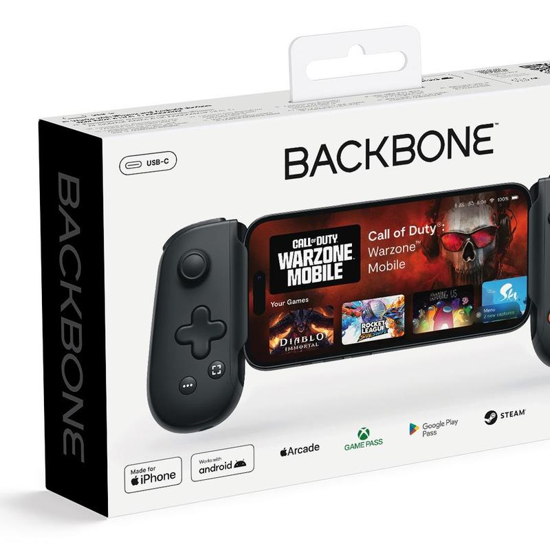 Backbone One iPhone Gaming Controller (2nd Gen) with Lightning Connector – Console-Grade Precision for Ultimate Gameplay Console Game