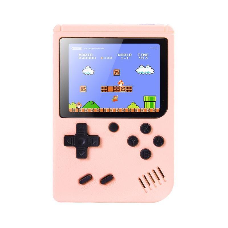 Retro Handheld Game Console,Handheld Game Console, 500 Classical FC Games,Portable Gaming Kids Electronics with Color case Mini Video Games Gameboy Support Connecting TV Gift for Kids Adult Birthday New Year Christmas Valentine's Day gift