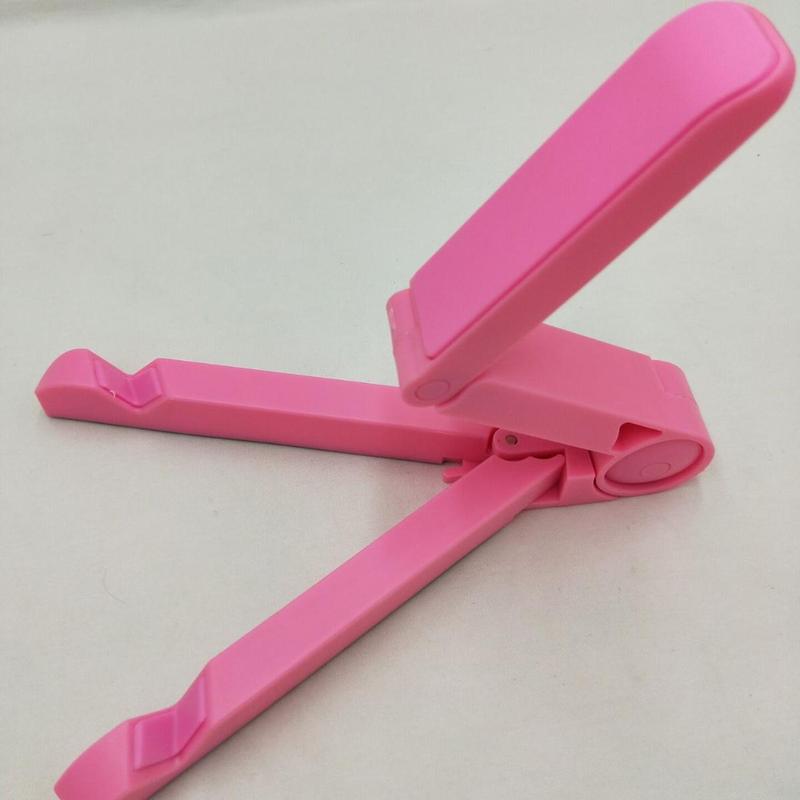 Foldable Tablet & Phone Holder, Plastic Folding Triangular Stand, Tablet & Computer Accessories for Home Office