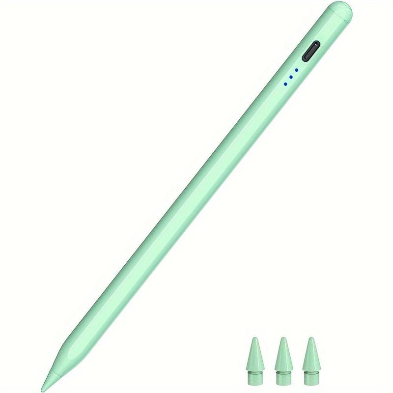 Stylus Pen for iPad, USB Rechargeable Stylus Pen with Palm Rejection Technology, Tablet & Computer Accessories Compatible with iPad Pro M4 (2024)