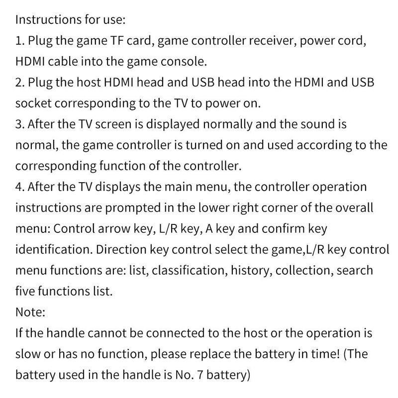 Retro Game Console, Dual 2.4G Wireless Handheld Game Console, Home Game Console, Classic Game Console with 9 Built-in Emulators, Ideal Gift for Adults