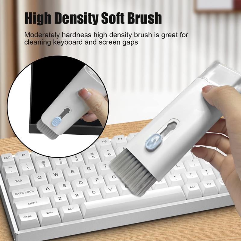 7-in-1 Electronic Cleaner Kit-Comprehensive Cleaning Solution for Keyboards,AirPods,Earphones,Laptop,Mobile phone,and PC Monitor Camera Smartphone