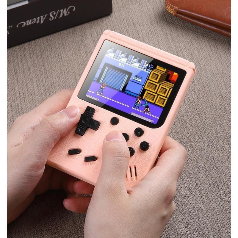 Retro Handheld Game Console,Handheld Game Console, 500 Classical FC Games,Portable Gaming Kids Electronics with Color case Mini Video Games Gameboy Support Connecting TV Gift for Kids Adult Birthday New Year Christmas Valentine's Day gift