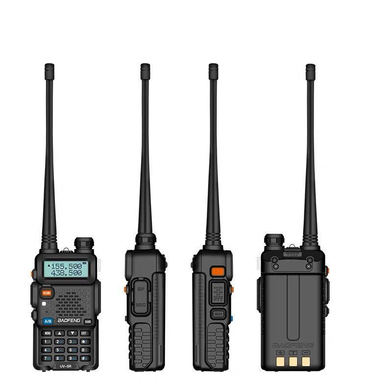 Baofeng UV-5R Dual Band Two Way Ham Radio Transceiver, 1 Count Long Range Portable Handheld Walkie Talkie, Walkie Talkie Radio