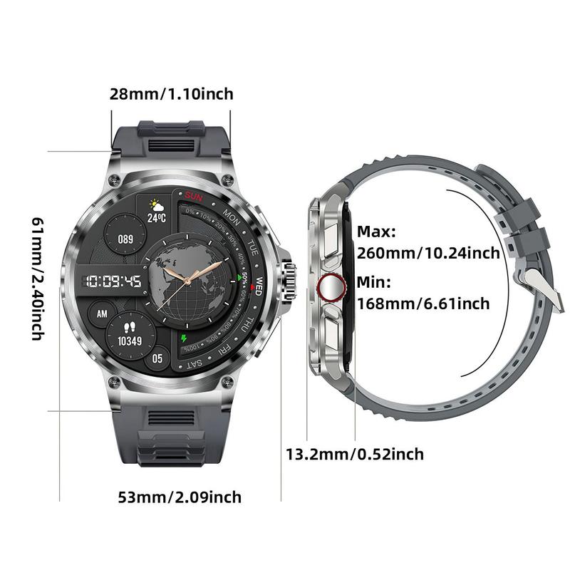 Multifunctional Smart Watch For Men (Answer & Make Calls), 1.85