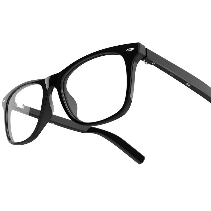 New magnetic smart glasses replaceable lenses, lightweight, one second instant connection Bluetooth connection touch playback, easy to operate