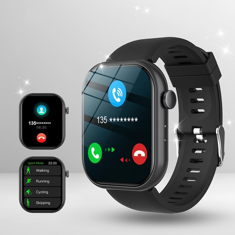 Smart Pop Watch with Wireless Calling Dial, Multiple Sport Mode, Calling Reminder and Rejection, Sms Reminder, Custom Wallpaper, Smart & Wearable Devices for iPhone Andriod