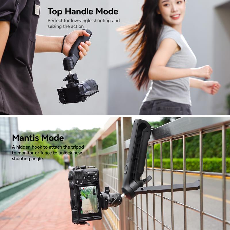 ULANZI Tabletop Tripod for Camera Mini Vlogging Tripod TT38, Uka F38 ClickOpen Flexible Travel Tripod for Sony Canon Nikon Fujifilm SLR DSLR Pocket Stand Shooting Selfie Video Vlog