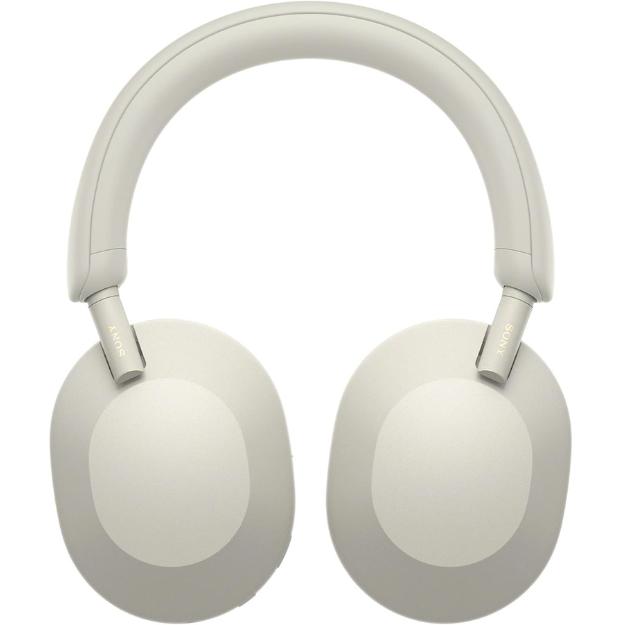 Sony WH-1000XM5 Wireless Noise Canceling Headphones with 4 Beamforming Microphones and 30-hour Battery Life, Silver