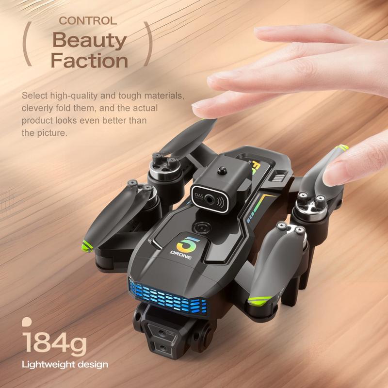 Latest Upgraded GPS Drone with 4K Camera, 3 Big Batteries, Motor Adopts Brushless Technology, Suitable for Adult Beginners, Intelligent Obstacle Avoidance, GPS Home, Can Be a Good Gift for Friends