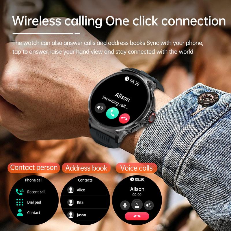 Multifunctional Smart Watch For Men (Answer & Make Calls), 1.85