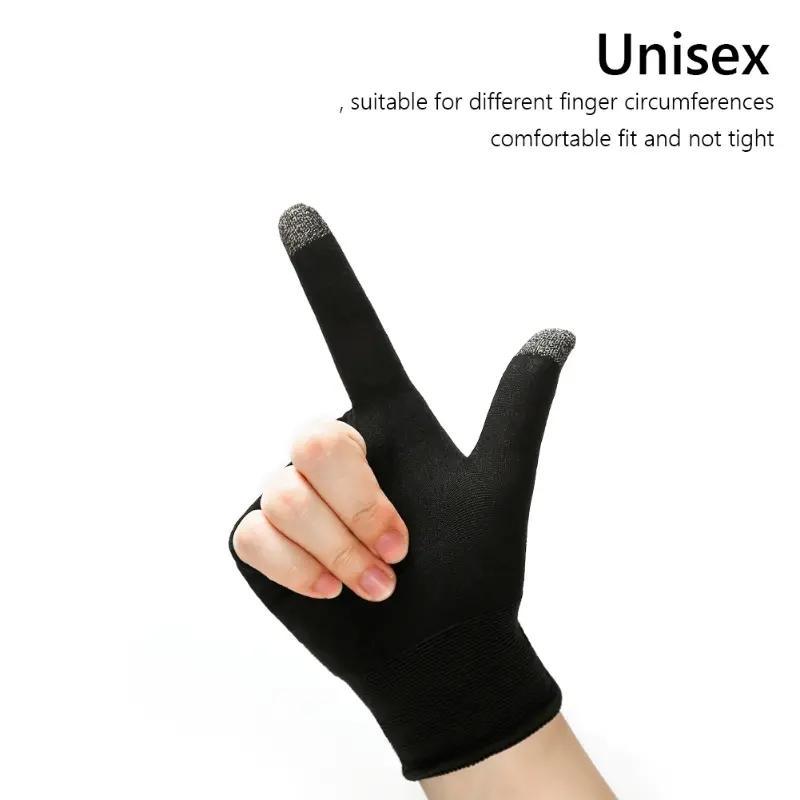 Anti-slip Gaming Finger Gloves (1 Pair), Breathable & Universal Finger Sleeve, Creative Design Finger Sleeve for Gaming