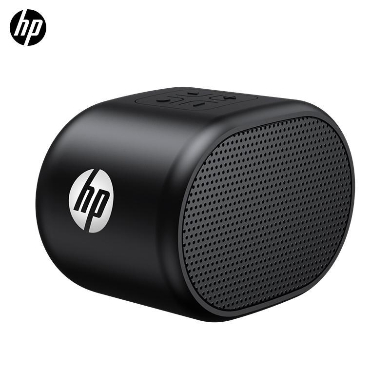 HP S01 Portable Wireless Speaker, 1200mAh Rechargeable Speaker with 24-hour Playtime, IPX4 Waterproof Speaker for Home, Outdoors, Travel