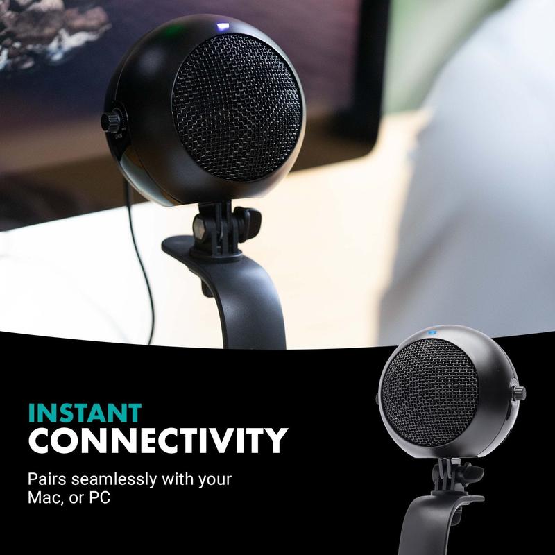 WebMic | USB Microphone with Desktop Stand | Movo