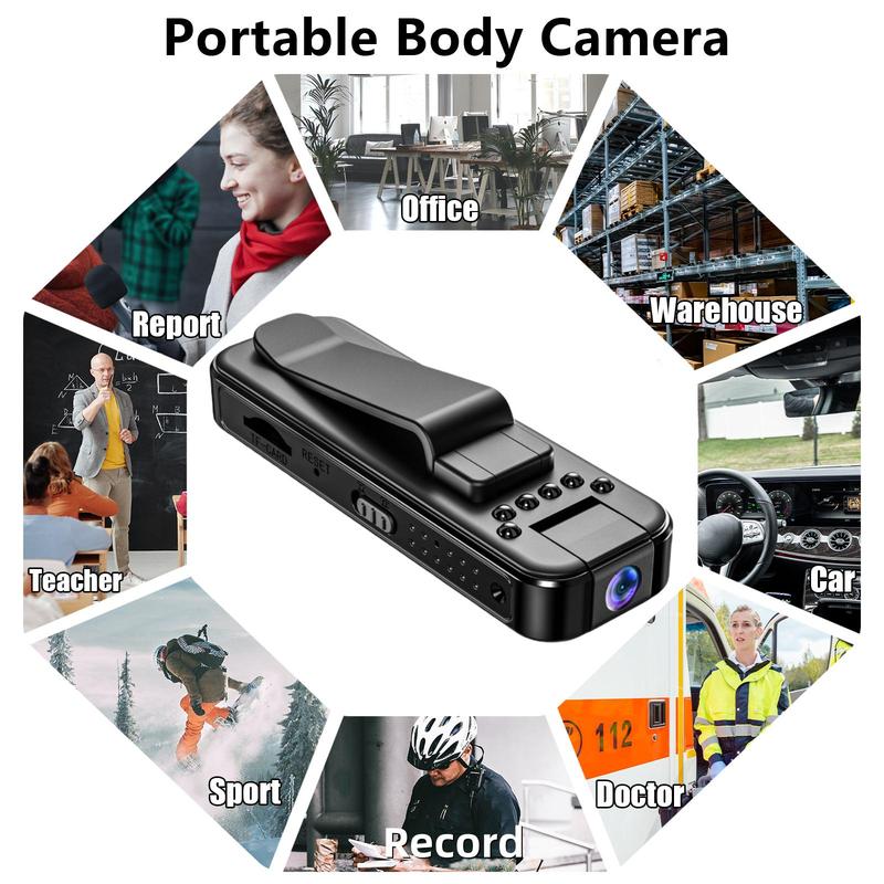 1080P HD Outdoor Sports Camera, Portable Wireless WIFI Vlog Digital Camera with 180° Rotatable Lens & Night-Vision Function, Portable Video Recorder, Action Camera for Outdoor Sport Skiing Cycling Hiking