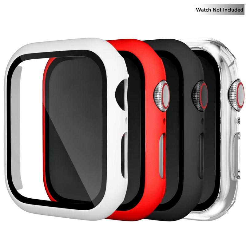 Watch Protective Case, Watch Protector Cover, Watch Protective Case Compatible With Apple Watch Series 9 8 7 6 5 4 3 2 1 SE Ultra 2022 2021 2020 2019 2018 2017 2016 2015 2014 2013