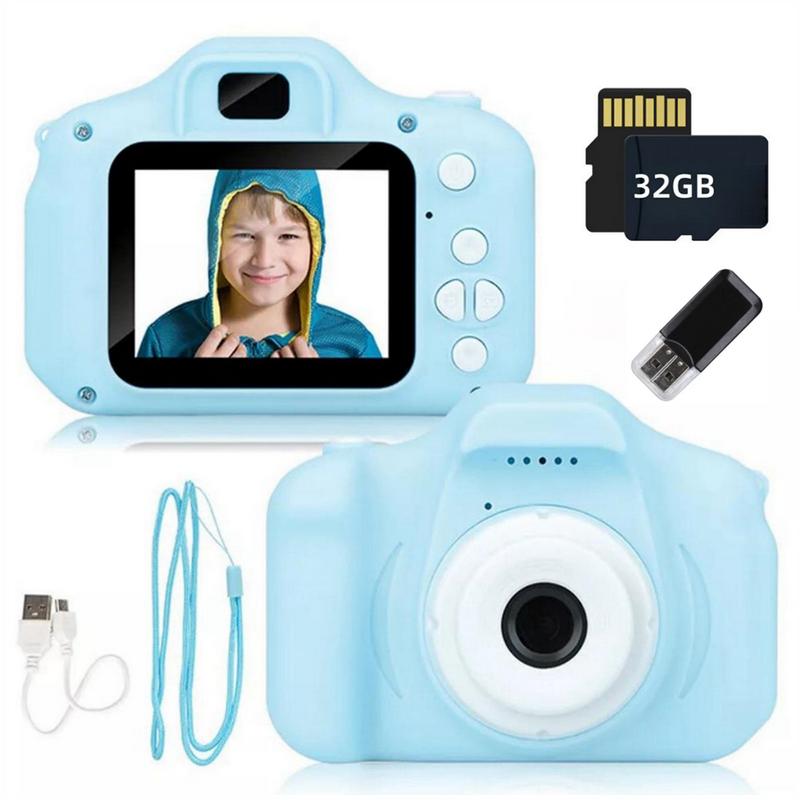 Upgrade Kids Selfie Camera,  Boys  Birthday Gifts for Age 3-9, HD Digital Video Cameras