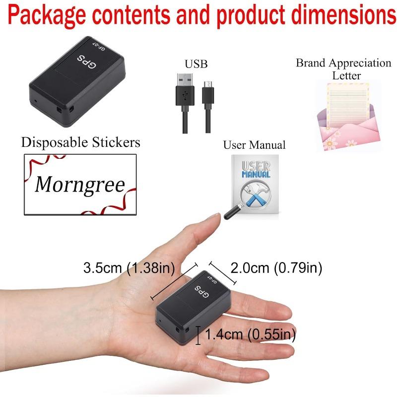 GPS Tracker for Vehicles, Mini Magnetic GPS Real Time Car Locator,Full Global Coverage Long Standby GPS Tracker for Vehicle,Kinds,Car,Person Location.No Subscription No Monthly Fee