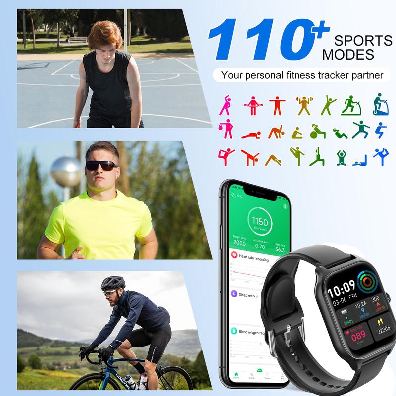 Smart Watch for Men Women(Answer Make Call)2.19