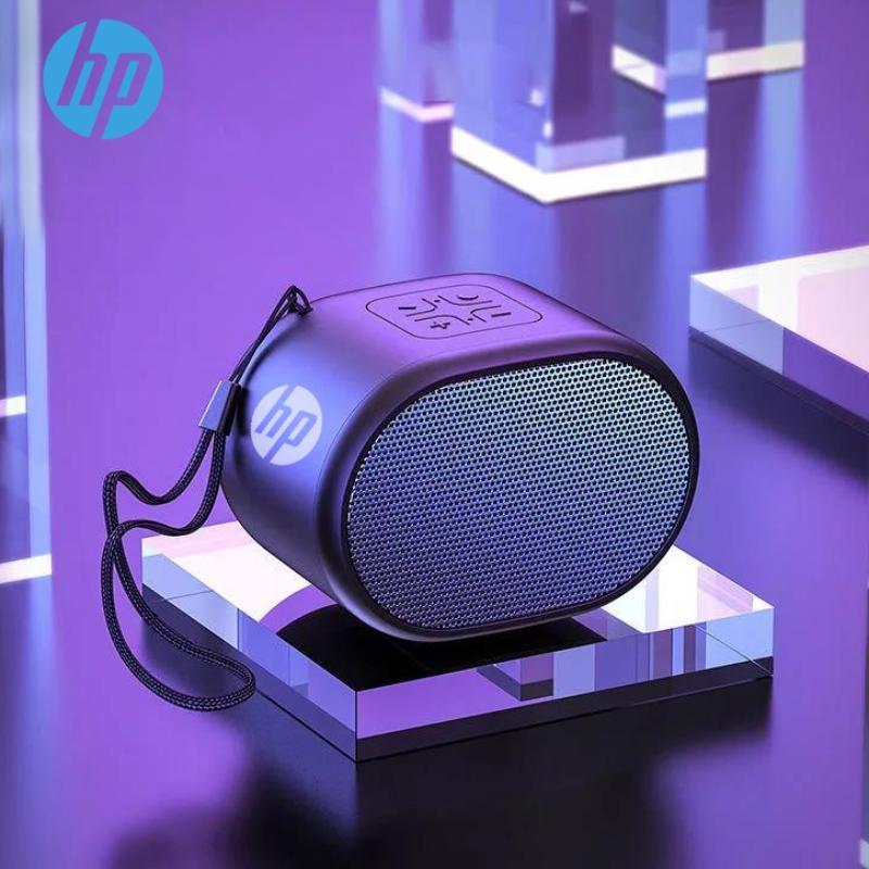 HP S01 Portable Wireless Speaker, 1200mAh Rechargeable Speaker with 24-hour Playtime, IPX4 Waterproof Speaker for Home, Outdoors, Travel