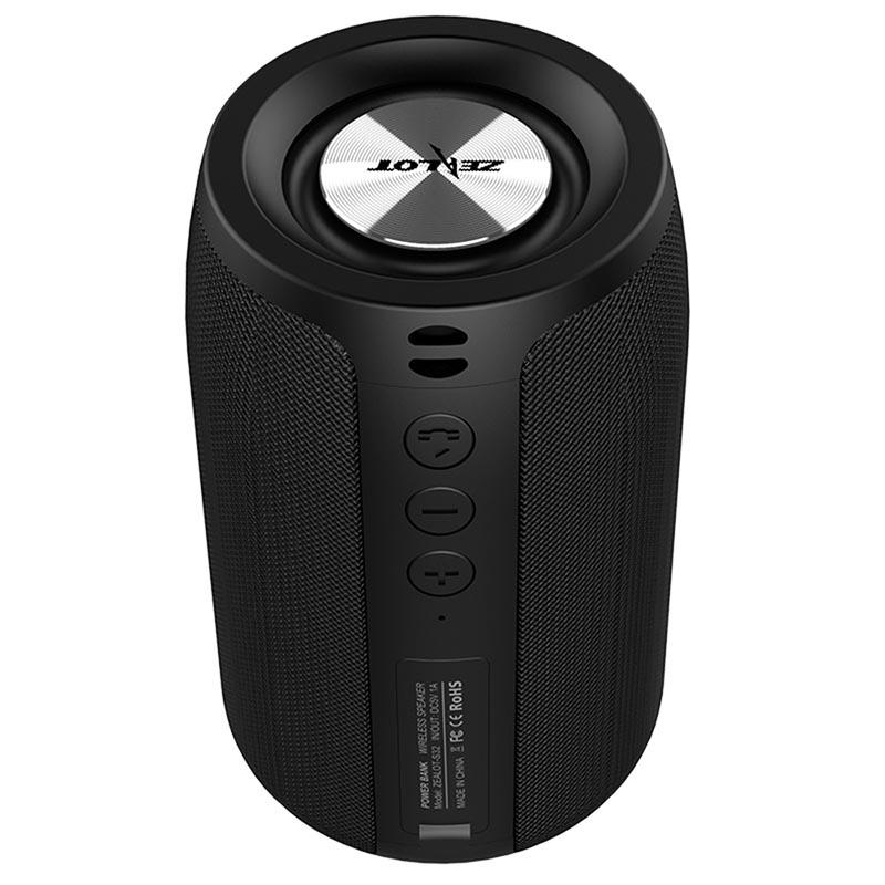 ZEALOT S32 Bluetooth Speaker Waterproof Compact Audio Smartphone Wireless Connection Dual Pairing Loud Stereo Portable Outdoor Boombox Subwoofer