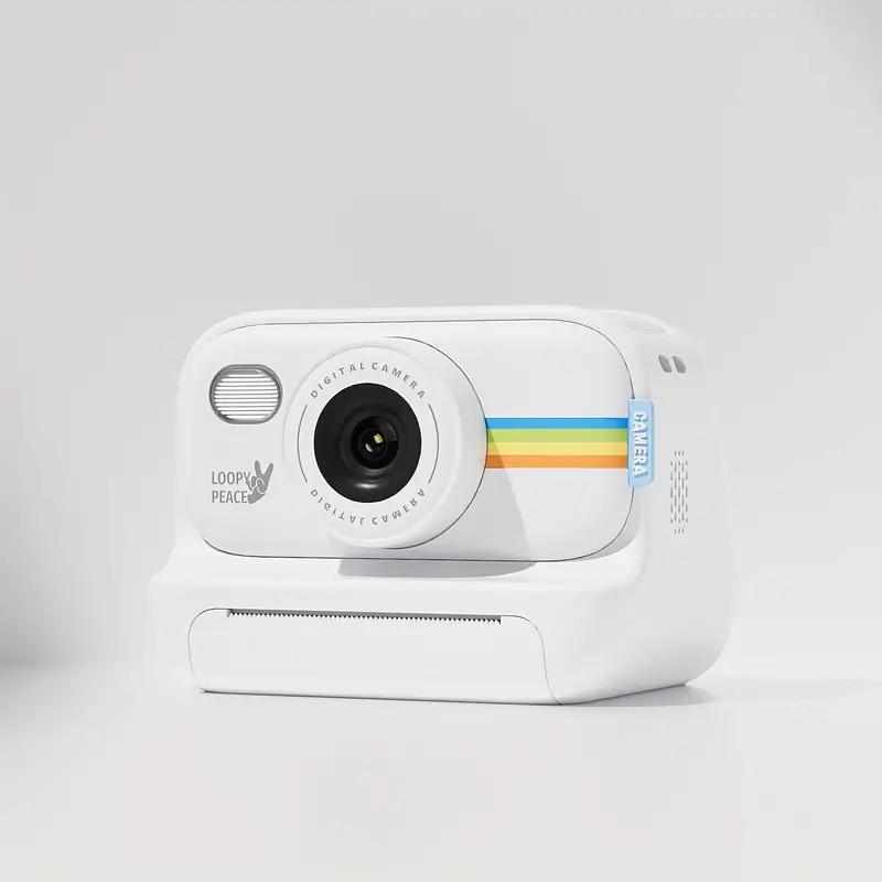 Instant Print, Inkless , Digital Video ,  Card Charging AdjustableDurable Sd Chargeable,Auto Focus Digital  for Summer. Compact Boys Memory fujifilmcamera 1080p  point & shoot   polaroid printer instax camera fujifilm fuji camera