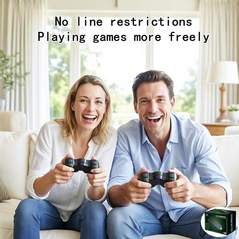 Plug and Play Game Console with Wireless Controller, Retro Game Stick with Multiple Arcade Emulators, Extreme Mini Game Box for TVs