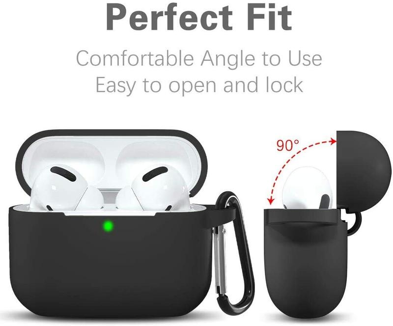 For Apple Airpods Pro 3 Case Silicone Shockproof Protective Cover With Keychain Accessories Portable